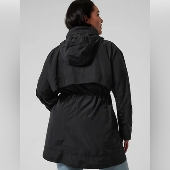 NWT Athleta Drip Drop Black Jacket Size 3X. - Picture 3 of 10
